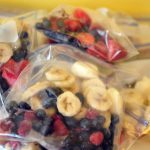 With a little time, you can prep 8 DIY smoothie packs for future use. Just dump and blend for a perfectly delicious and nutritious breakfast or snack.