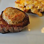 Parmesan Crusted Filet Mignon makes the most romantic Valentines dinner at home. Simple to make and sure to impress.