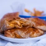 Looking for the perfect appetizer or main dish for the next big game? Look no further than these Buffalo Chicken Pockets. Only 5 ingredients and 30 minutes.