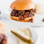 Sweet Chili BBQ Sloppy Joes are the perfect easy dinner any night of the week. They are packed full of flavor and done in 30 minutes.