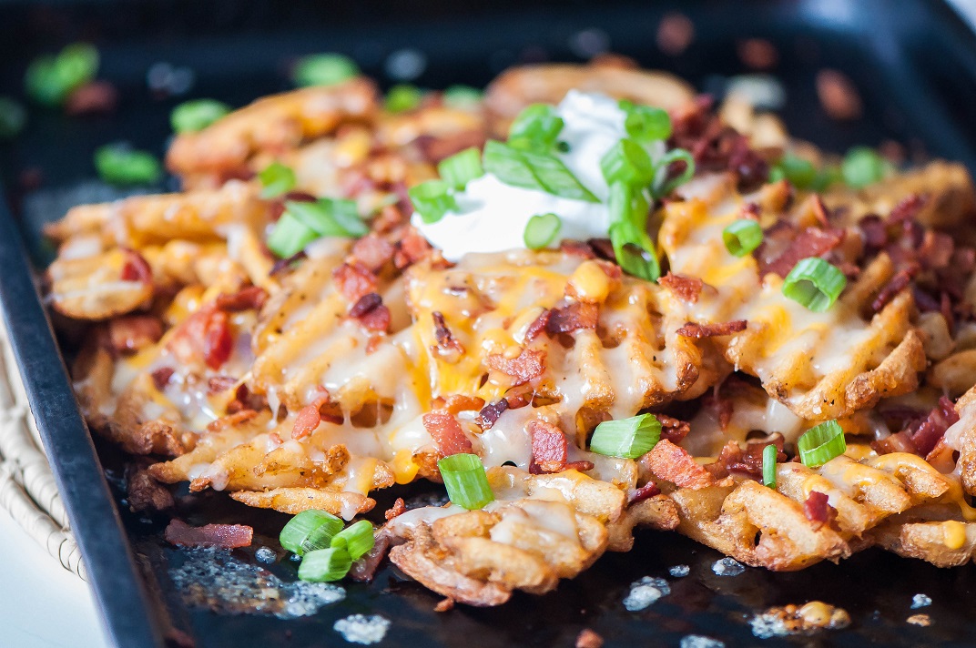 Waffle Fry Nachos