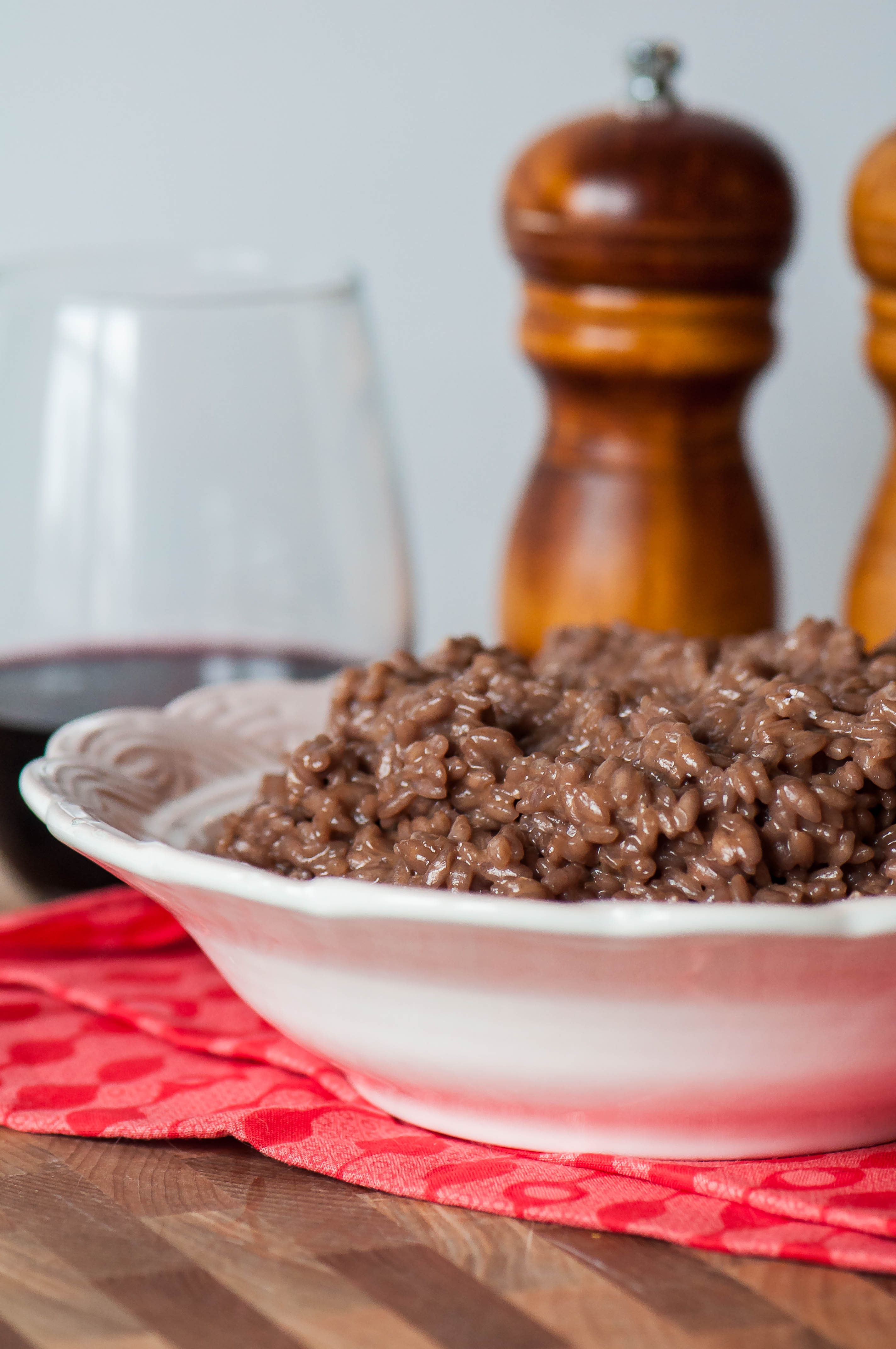 Red Wine Risotto