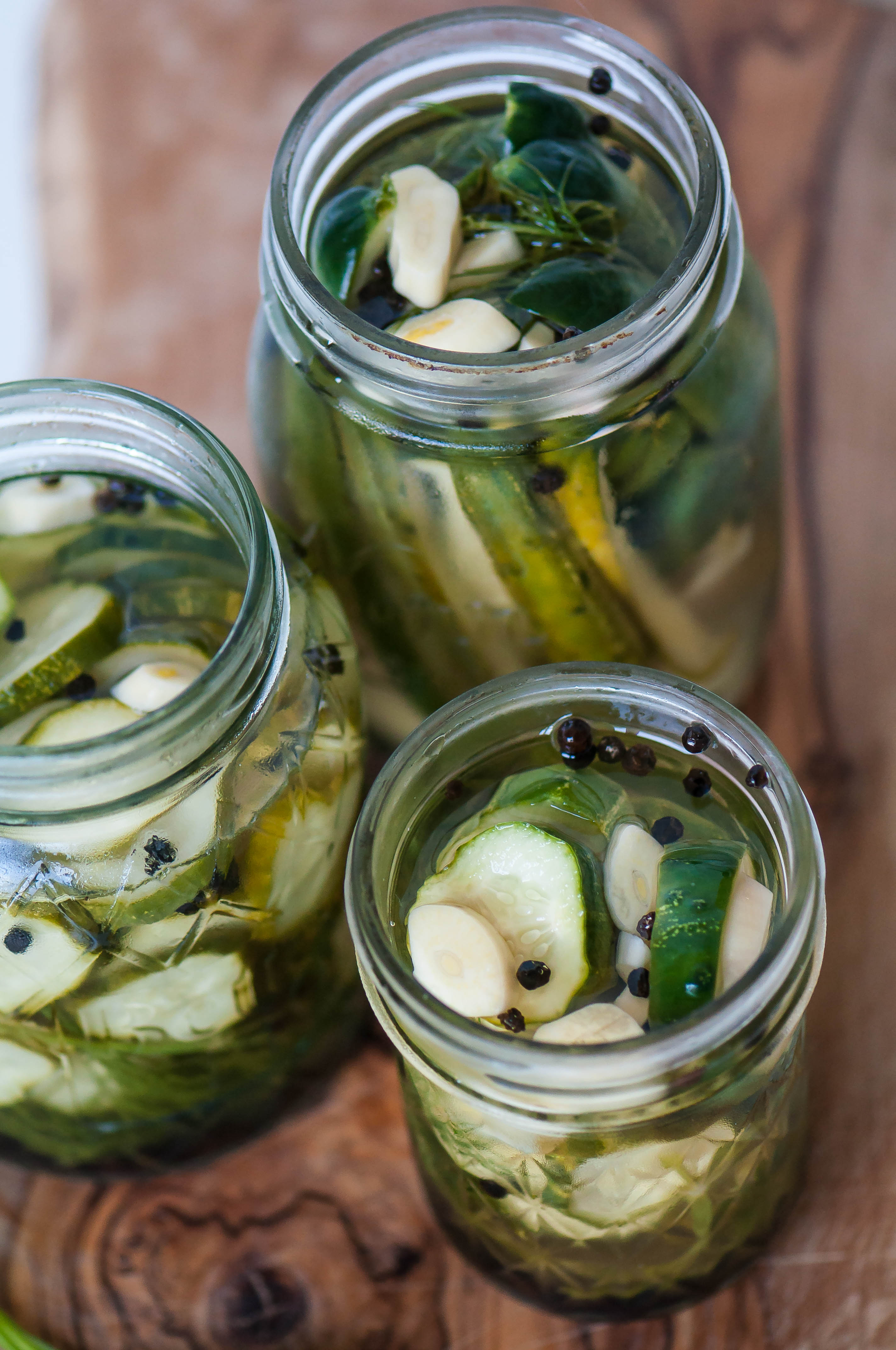 Quick Refrigerator Pickles