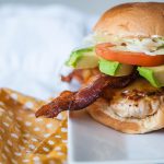 Turkey Club Burger