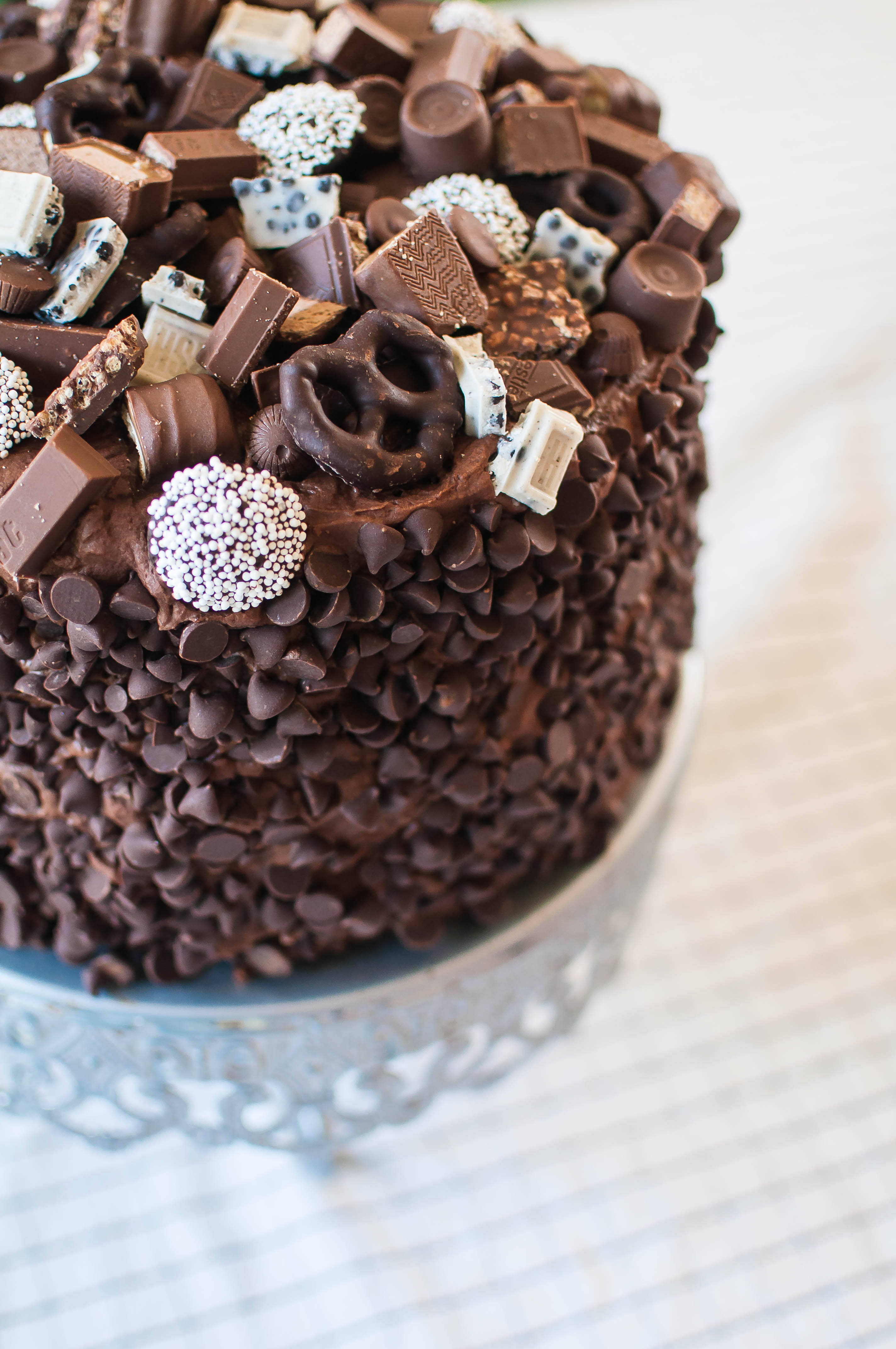 Chocolate Overload Layer Cake