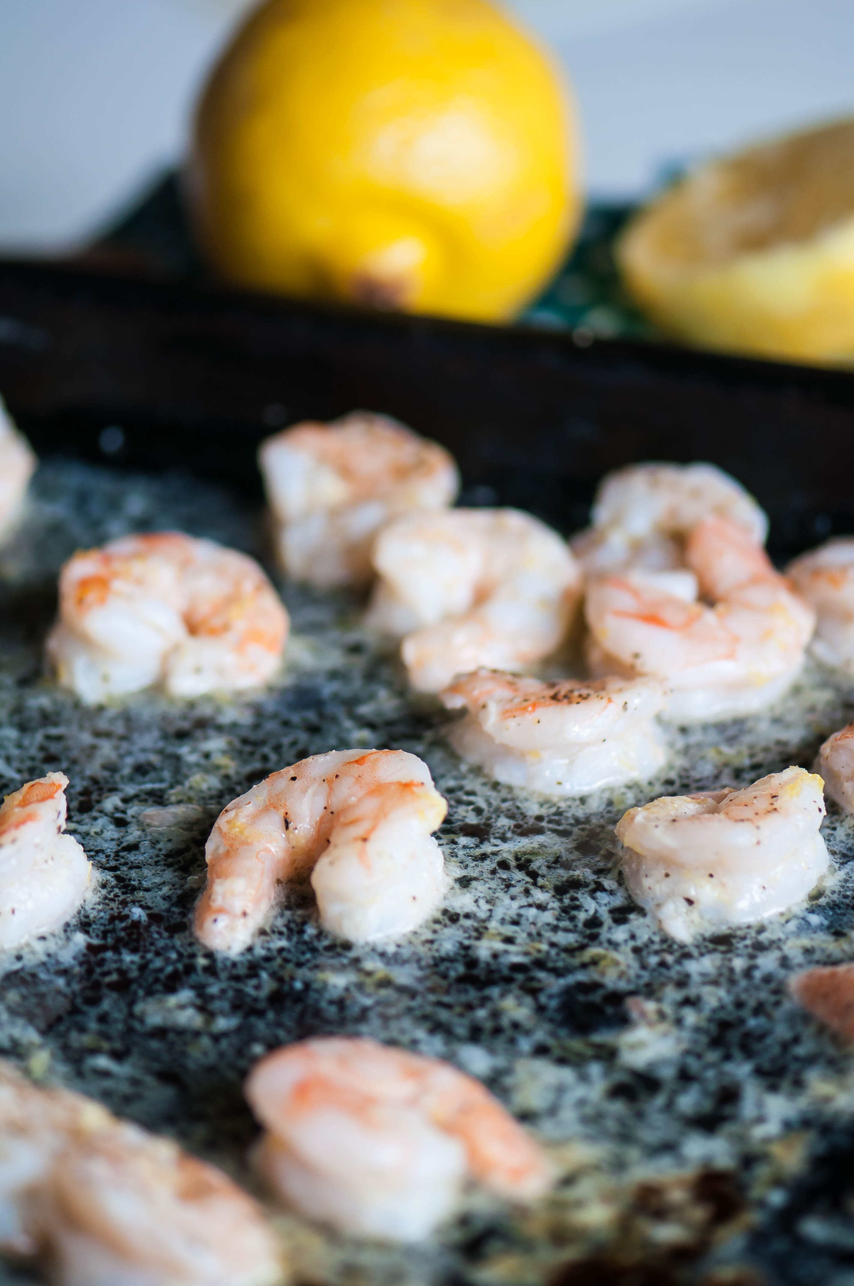 Sheet Pan Lemon Butter Shrimp