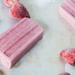 Strawberries and Cream Smoothie Pops