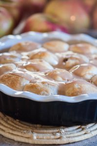 Apple Pie Cinnamon Roll Bombs