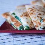 Spinach Artichoke Dip Quesadillas