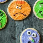 Halloween Monster Sugar Cookies