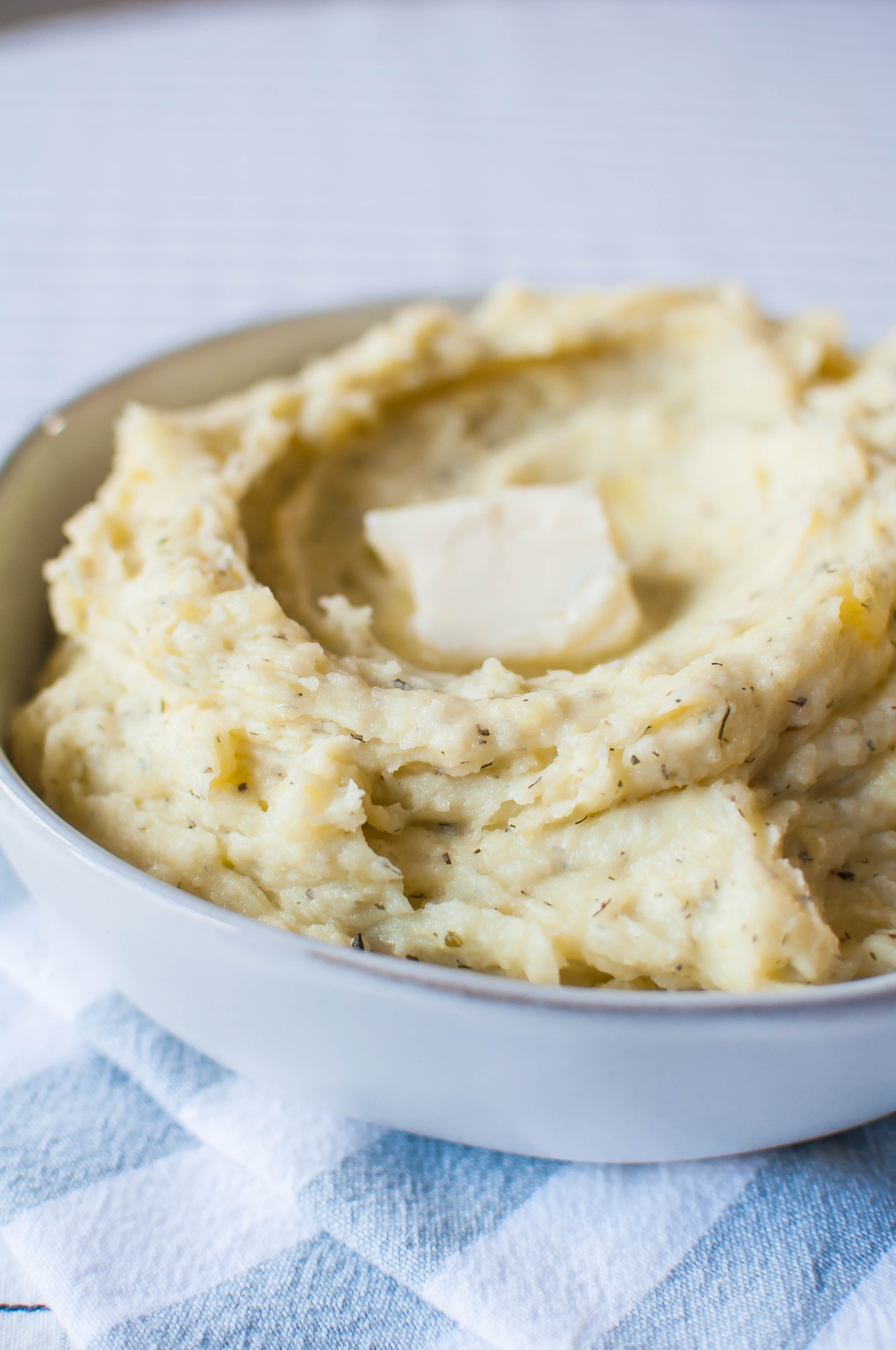 Herbed Mascarpone Mashed Potatoes