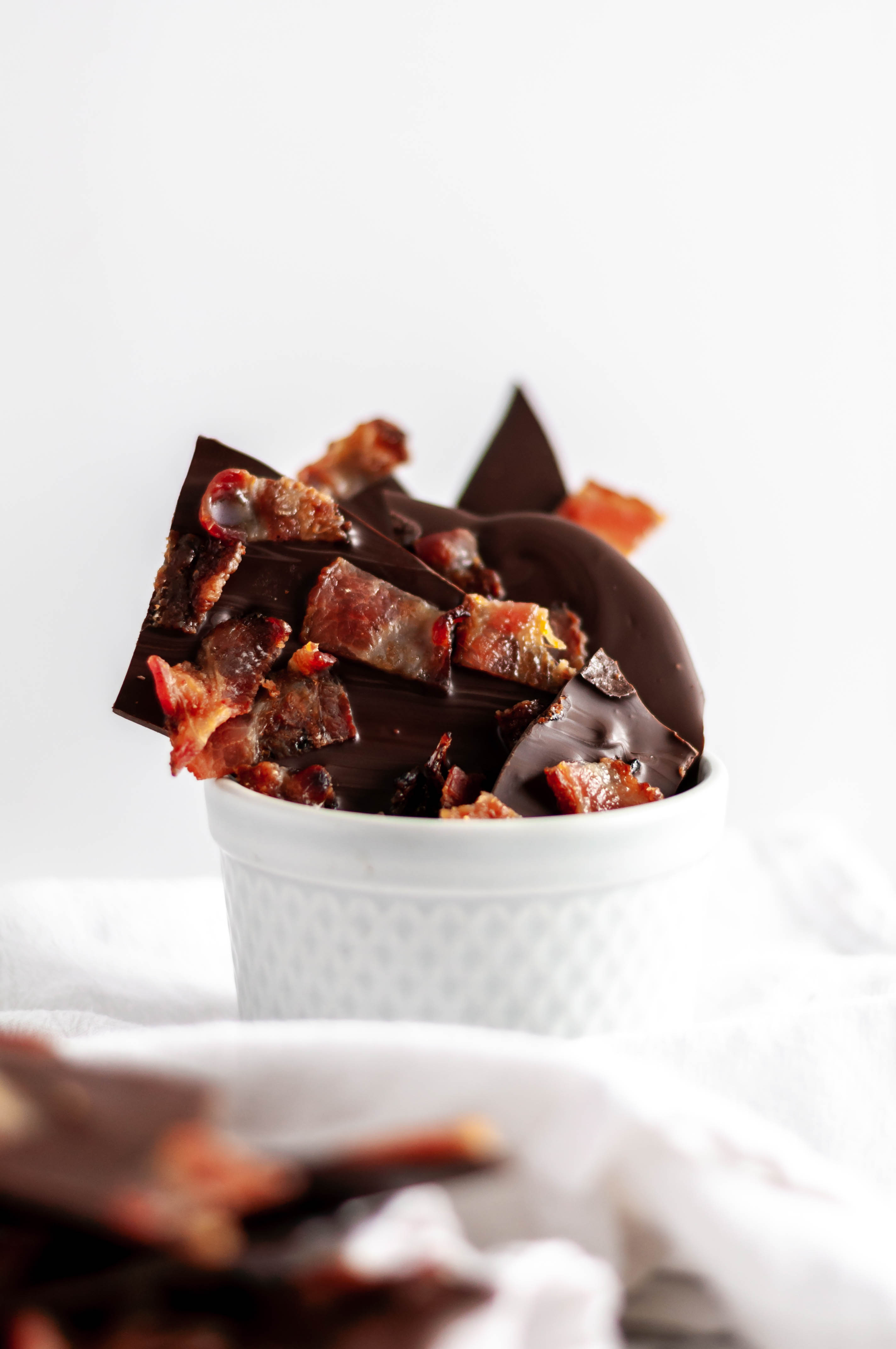 Candied Bacon Bark is a super simple, 4-ingredient treat that is perfect for the bacon lover in your life this Christmas. A fun, different addition to your Christmas baking list this year.