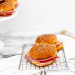 Put that leftover Easter ham to good use and make these Southern Ham Sliders. Sweet Hawaiian slider buns, creamy, flavorful pimento cheese and leftover ham slices make dinner a snap.