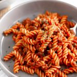 This One Pot Sloppy Joe Pasta is just what you need for your upcoming busy school nights. All in one pot and done in 30 minutes.