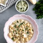 This Italian Mac and Cheese is the creamiest, cheesiest pasta around. Perfectly al dente pasta tossed in a sauce packed with several Italian cheeses and Italian seasonings.