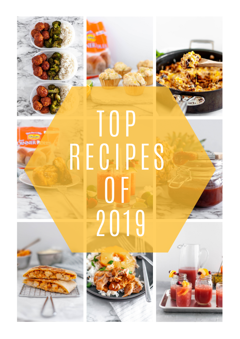Today I'm sharing the top recipes of 2019 on Meg's Everyday Indulgence. From appetizers to main dishes to beverages and everything in between, here are the 10 most popular recipes I shared this year.