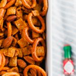 Need to add a little spice to your holidays? This Spicy Chex Mix is just what you need for snacking.