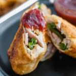 Don't just reheat your Thanksgiving leftovers this year. Instead, use them to make Thanksgiving Egg Rolls. Stuffed with juicy turkey and all the classic sides.