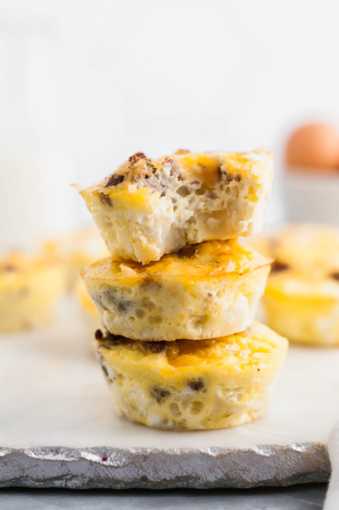 Have breakfast casserole any time with these Individual Breakfast Casserole Bites. Perfect for brunch, holiday breakfast or any day of the week.